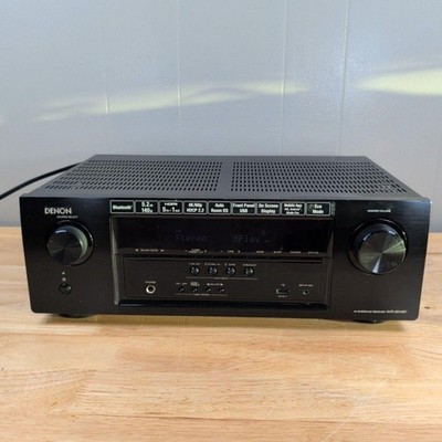 Denon AVR-S510BT 5.2 Ch Receiver HDMI 4K Bluetooth Dolby DTS Black Surround