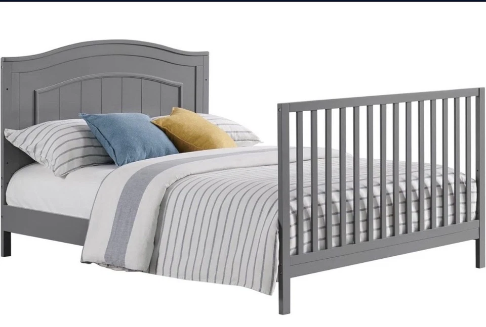 Kit de conversión de cama Oxford Baby North Bay tamaño completo, gris paloma - nuevo en caja Foto 3 de 4