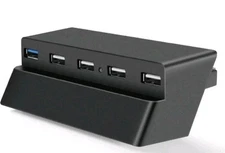 USB HUB 5 PORT EXPANSION for SONY Playstation 4 Slim ( PS4 SLIM ONLY )