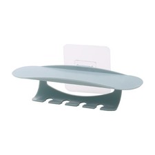 Bathroom Organizer Toothbrush Holder Suction Cup Wall Mount Toothpaste Rack