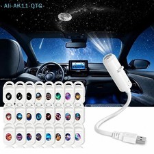 Plug and Play HD Star Projector Night Light, USB Galaxy Ocean Ceiling Projector
