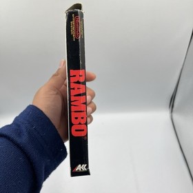 Rambo NES Nintendo Complete CIB Authentic! GREAT Condition! NICE!
