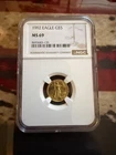 1992 NGC - MS69 Gold Eagle $5