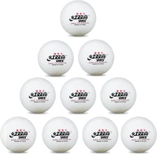 Double Happiness DHS 3-Star Table Tennis Balls (Pack of 10) White Ping Pong Ball