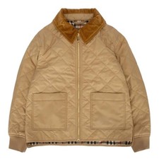 Burberry Kids Archive Beige Quilted Jacket, Size 6Y