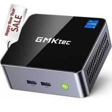 GMKtec M3 Mini PC Intel i5-12450H Up to 4.4GHz 16GB DDR4 RAM 512GB SSD Desktop