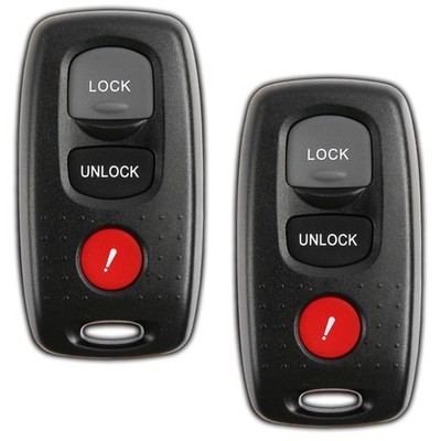 2 Key Fob Remote for 2003 2004 2005 2006 2007 2008 MAZDA 3 6 Key KPU41846