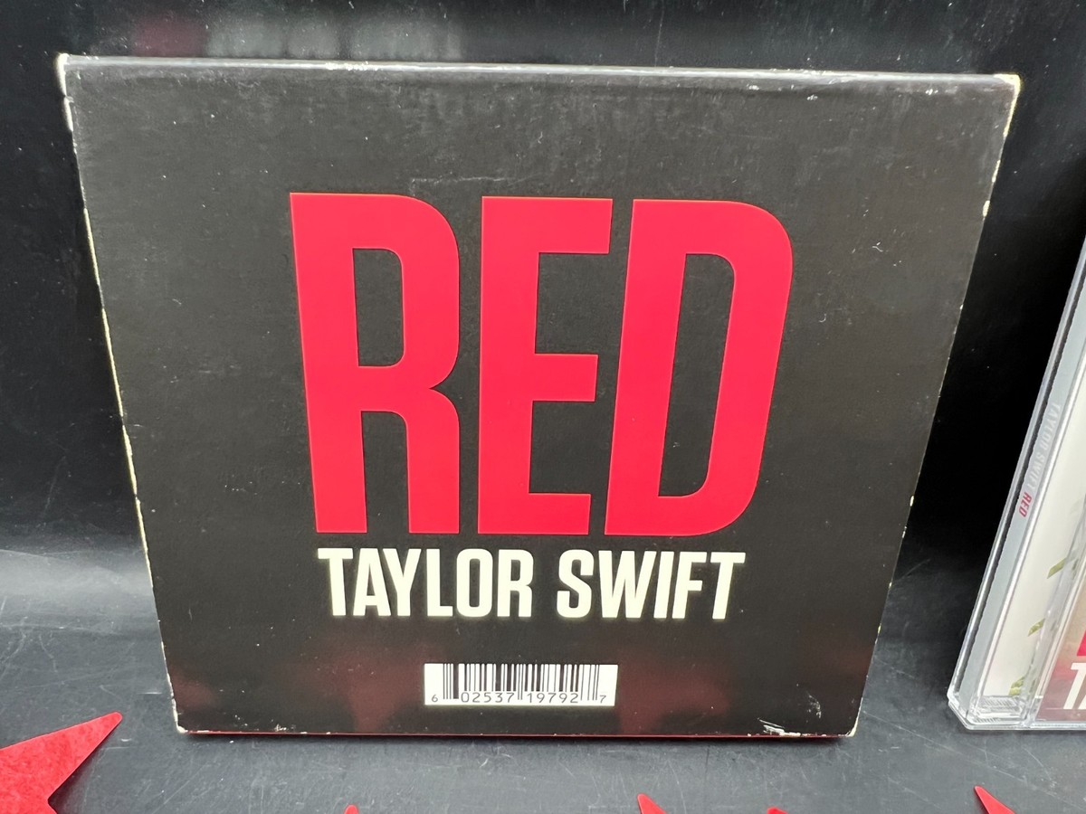 Taylor Swift Signed Red Slipcase Slipcover Play.com Exclusive w