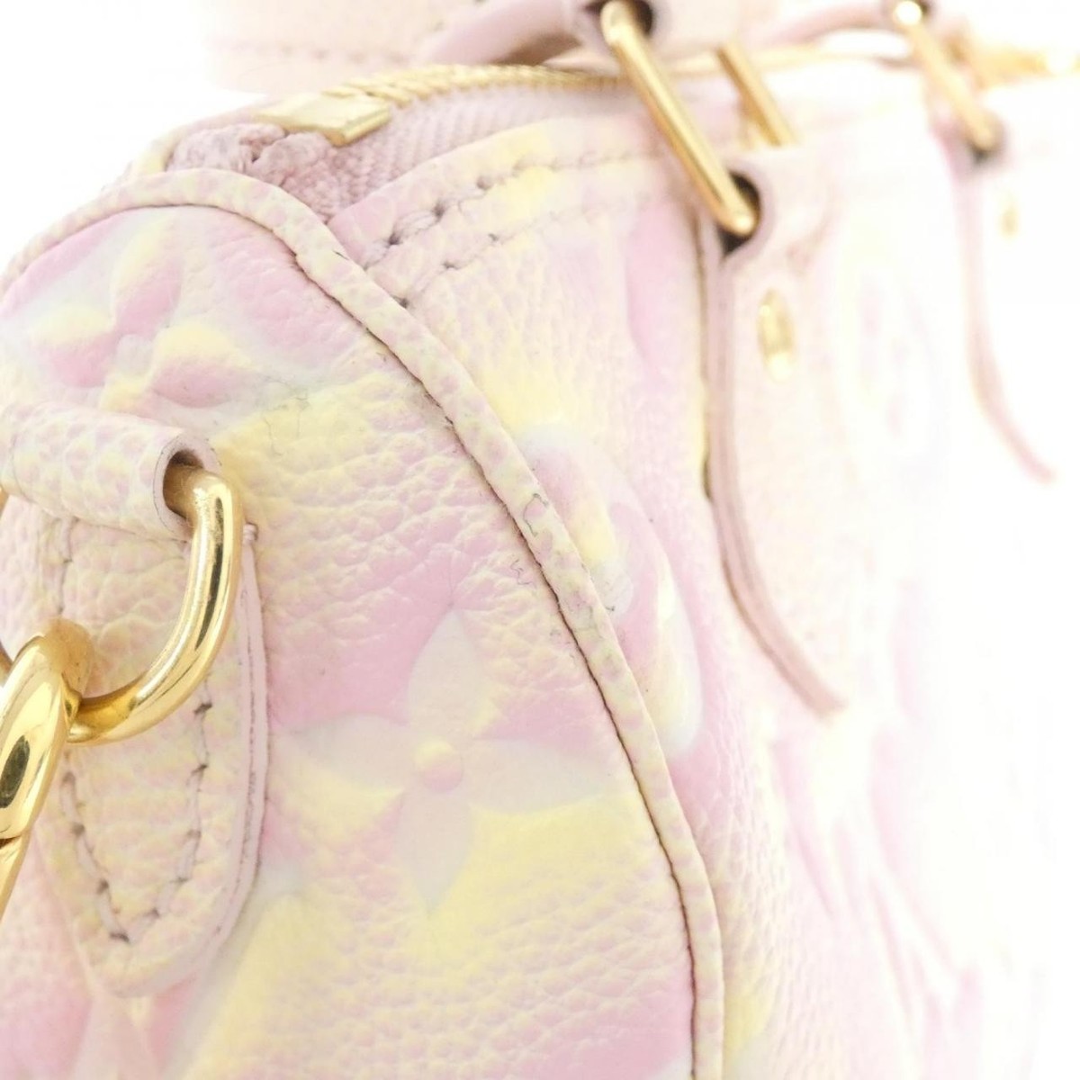 LOUIS VUITTON ピンク 手袋 Louis Vuitton Nano Speedy Duffle Mini Pink Monogram