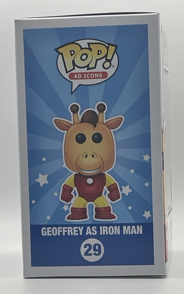Funko Pop! Toys-R-Us Geoffrey como Iron Man Convención Canadiense #29 Foto 4 de 4
