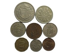 1954 Great Britain Coin Year Set