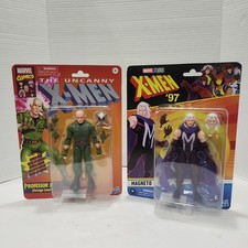 Marvel Legends X-Men 97 Rogue & Magneto Action Figure Set Of 2 Animated Hasbro