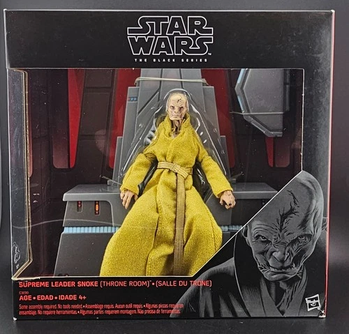 Star Wars Black Series Supreme Leader Snoke (Throne Room) NEW SEALED