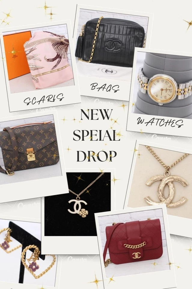 ALL $1 STARTS Premium Lux: LV, Chanel, Hermes Bags, Jewelry, Watches & More