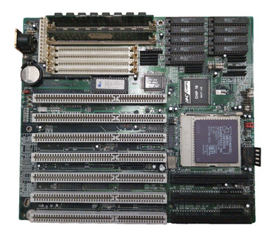 PCChips/Hsin Tech M912 v1.4 Sockel 3 Mainboard + AMD-DX4-100SV8B + 32Mb RAM