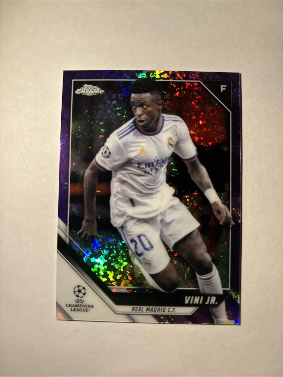 2021-22 Topps Chrome UCL Vinicius Junior #63 for sale | eBay