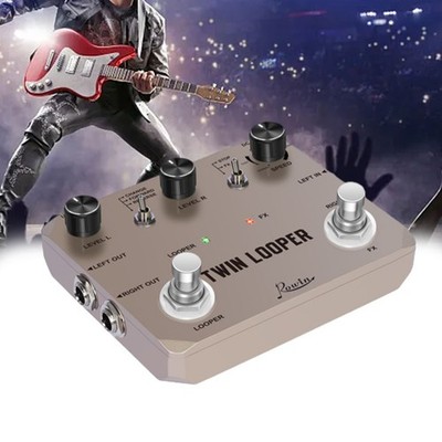 Exceptional Sound Quality with Rowin Looper Electric Guitar Effect Pedal