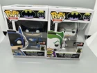 Funko Pop Exclusive Batman 294 and Joker 295 Gamer 80 Year Anniversary set