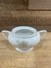 Vintage Porcelain Victoria Austria Sugar Bowl No Lid