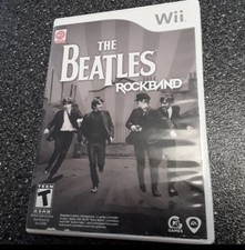 Nintendo Wii The Beatles Rock Band Video Game Rated T Teen Used Untested