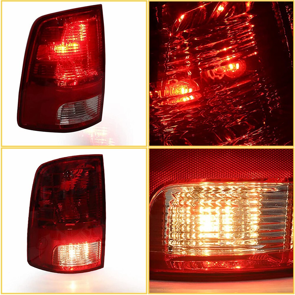 For 0918 Dodge Ram 1500 2500 Tail Light Lamp w/Bulbs Replacement LH