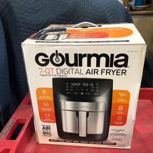 Gourmia GAF798 6.7L Digital Air Fryer Black Not Used eBay
