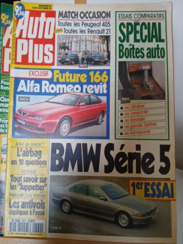 Auto plus N°369 BMW 528i.Grand Voyager.Boites auto - Afbeelding 1 van 1