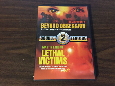 Beyond Obsession & Lethal Victims DVD Full Screen Double Feature Tom Berenger 