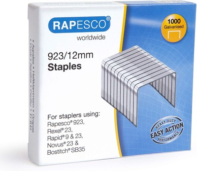 Rapesco 1238 12 mm Galvanised Staples