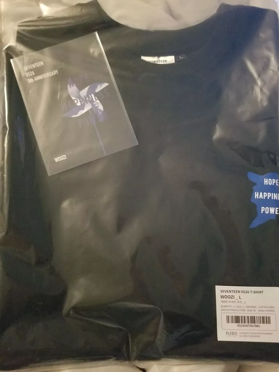SEVENTEEN 5th Anniversary OFFICIAL T-Shirt | eBay