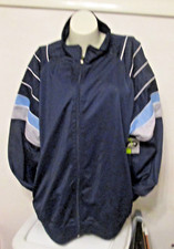 NWT Mens Athletech Blue Zippered Jacket Activewear Group Xlarge XL