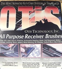 Otis all purpose receiver brushes White nylon and Blue nylon NO: 1080-6