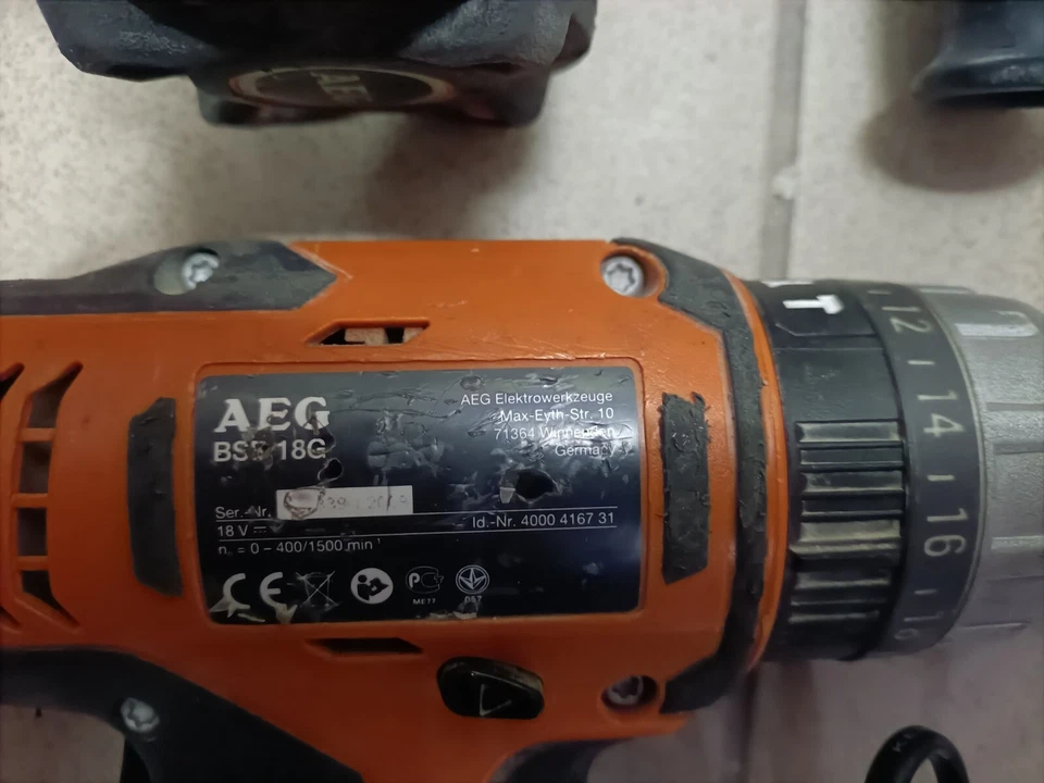 Trapano E Avvitatore AEG 18V - Immagine 3 di 3