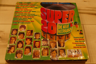 VA Sampler  - Super 20 Neue Hitparade - Schlager 70er 70s - Album Vinyl LP