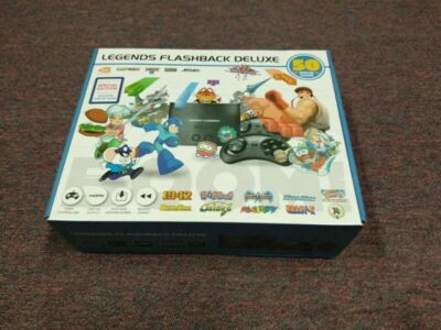 Legends Flashback Deluxe Console 50 Built-in Games