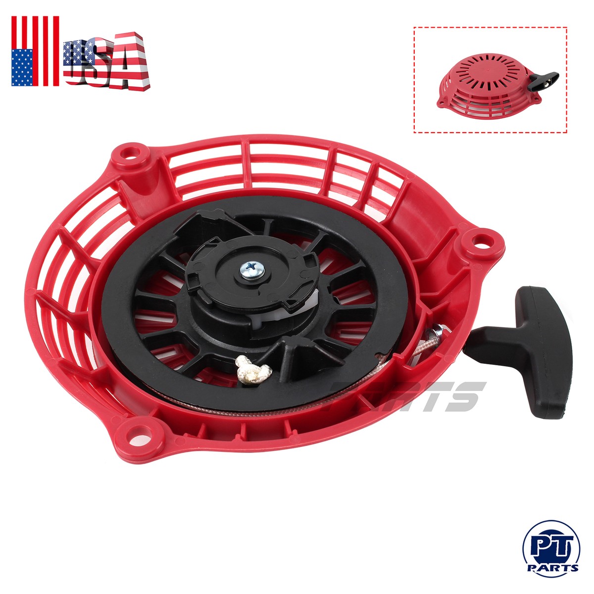 Pull Start Recoil Starter Rewind Part For Honda GCV135 GCV160