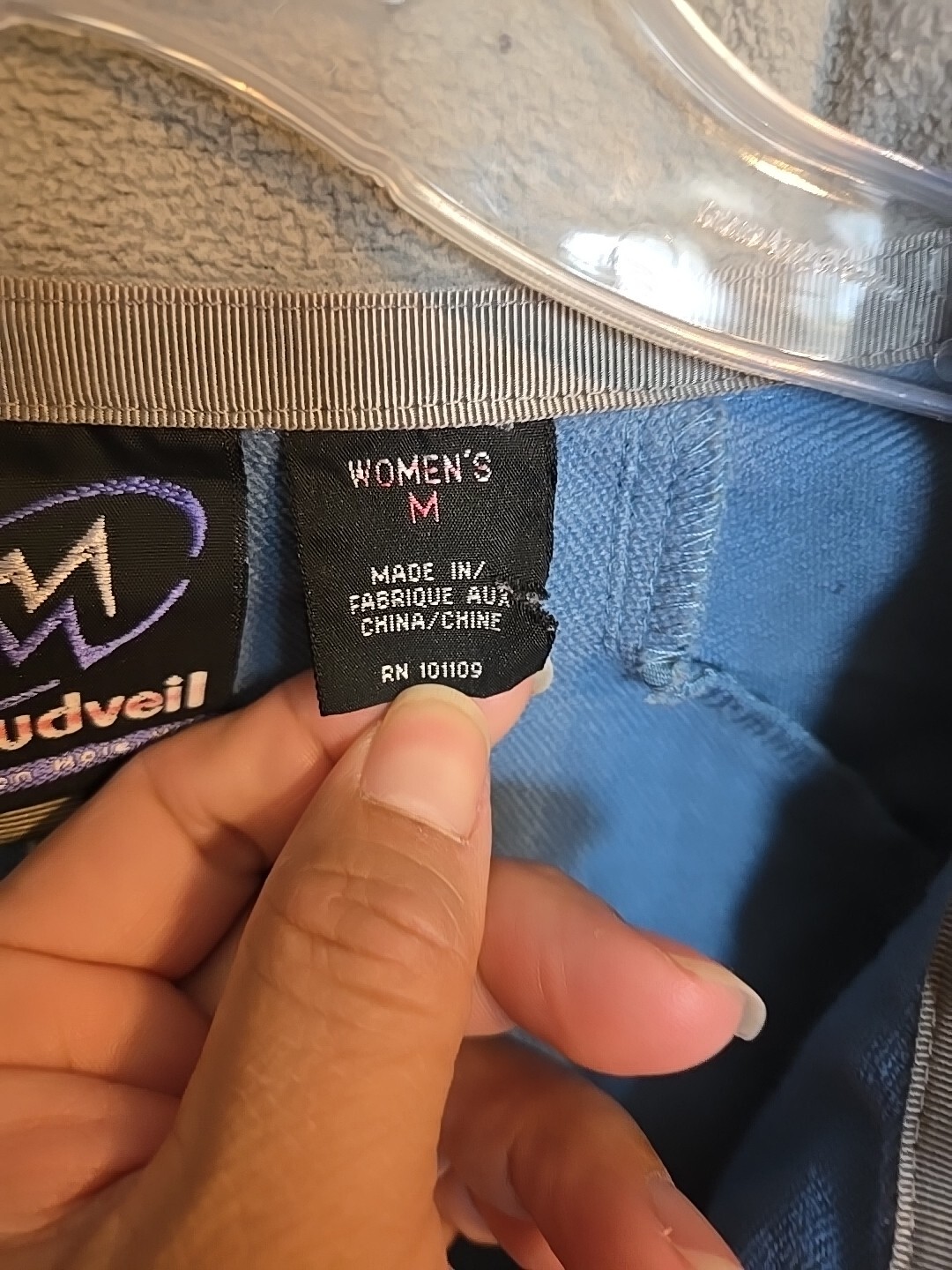 Cloudveil Jacket Blue Medium - image 4