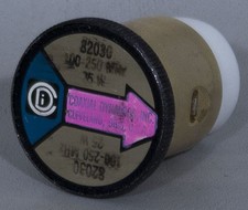 Coaxial Dynamics/Bird 82030 25W 25C 100-250MHz Wattmeter Slug/Element CDI 7/8"