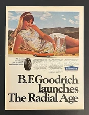 B.F. Goodrich 1967 Life Print Add 10.5x13.5 Giant Woman
