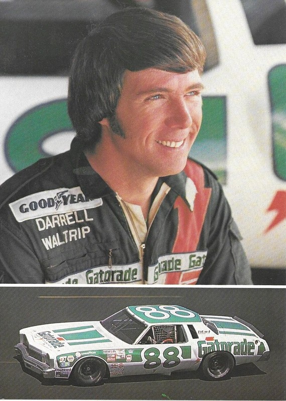 Darrell Waltrip 1979 Postcard Gatorade Digard Racing NASCAR