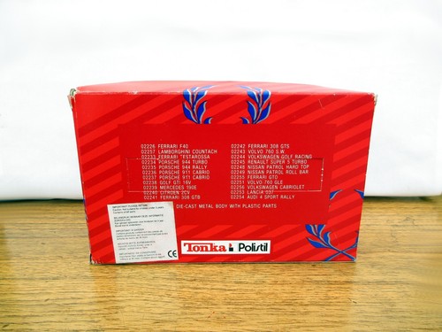Tonka Polistil 2251 Volvo 740 GLE - Metallic Blue - Boxed 1:25 - Picture 13 of 16