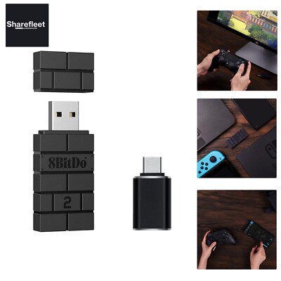 Mcbazel Wireless 8 Bit USB Adapter 2 with OTG Adapter Accessory Compatible wi...