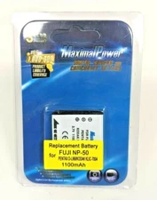 Maximal Power Fuji NP-50 Digital Camera/Camcorder Replacement Battery