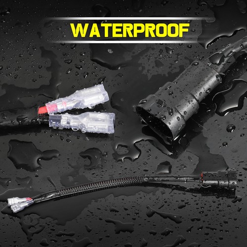 LED Light Bar Rocker Switch Wiring Harness Kit Wireless Remote Strobe CAR BOAT - Afbeelding 180 van 201
