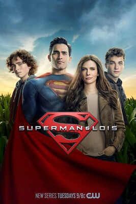 Superman and Lois poster (e)  : 11 x 17  inches