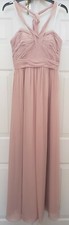 Camille La Vie Tie Neck Halter Dress Size 6 Missy Rose 