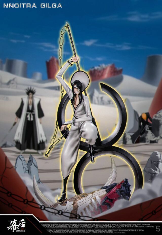 MH Studio Bleach Nnoitra Gilga 1/6 Figure No.5 Resin Model MH Studio Bleach Nnoitra Gilga 1/6 Figure No.5 Resin Model