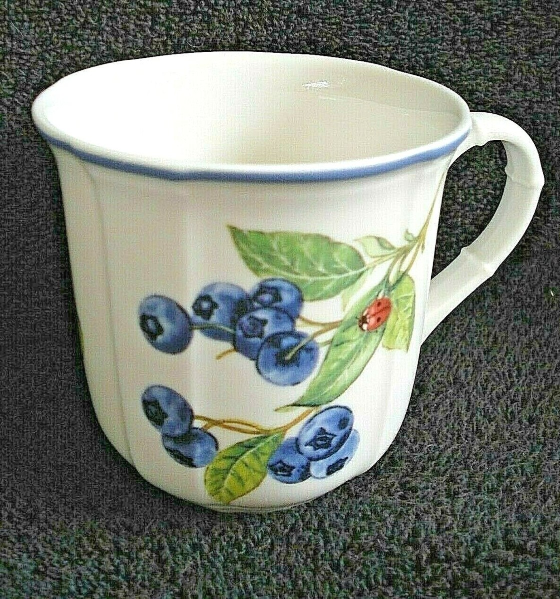 Villeroy & Boch 1748 Luxembourg Cherry Blueberry Ladybug Cup | eBay