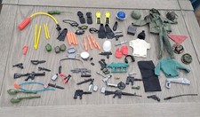 94 pcs. Lot of Toy Accessories  Parts Guns Etc. Mostly for 12" Military Figures
