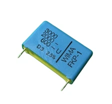 10 PCs WIMA Film Capacitor 3000pF 3NF 0.003UF 2.5% 2000V DC 600V AC ORIGINAL OEM